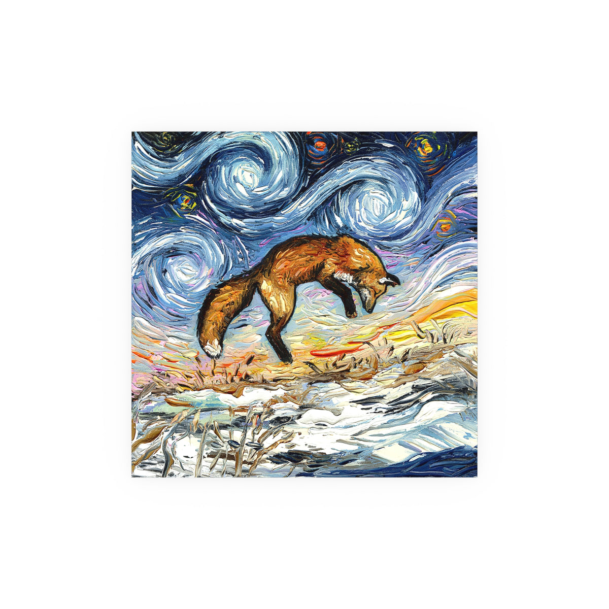 "Pounce" Wall Art Paper Print