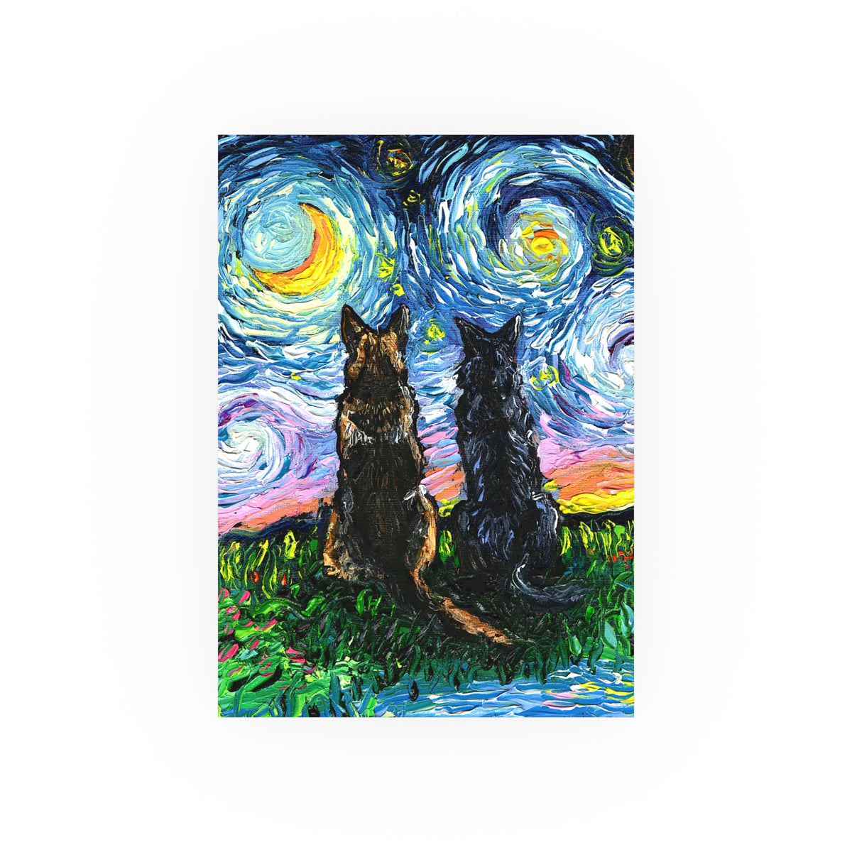 "Soulmates" Wall Art Paper Print