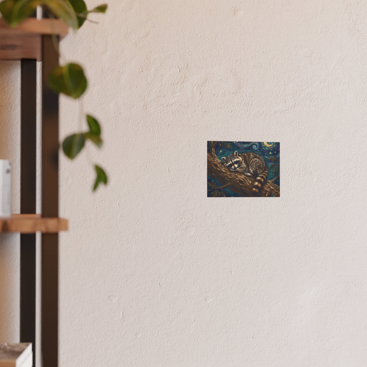 "Midnight Bandit" Wall Art Paper Print