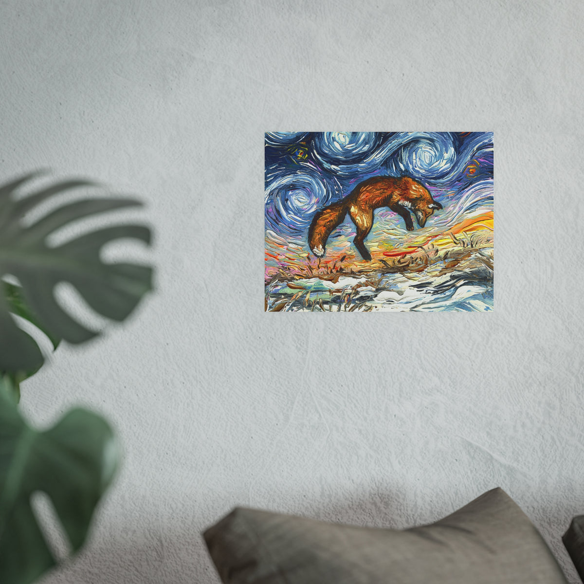 "Pounce" Wall Art Paper Print