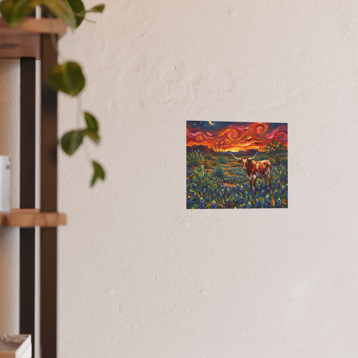 "Texas Night" Wall Art Paper Print