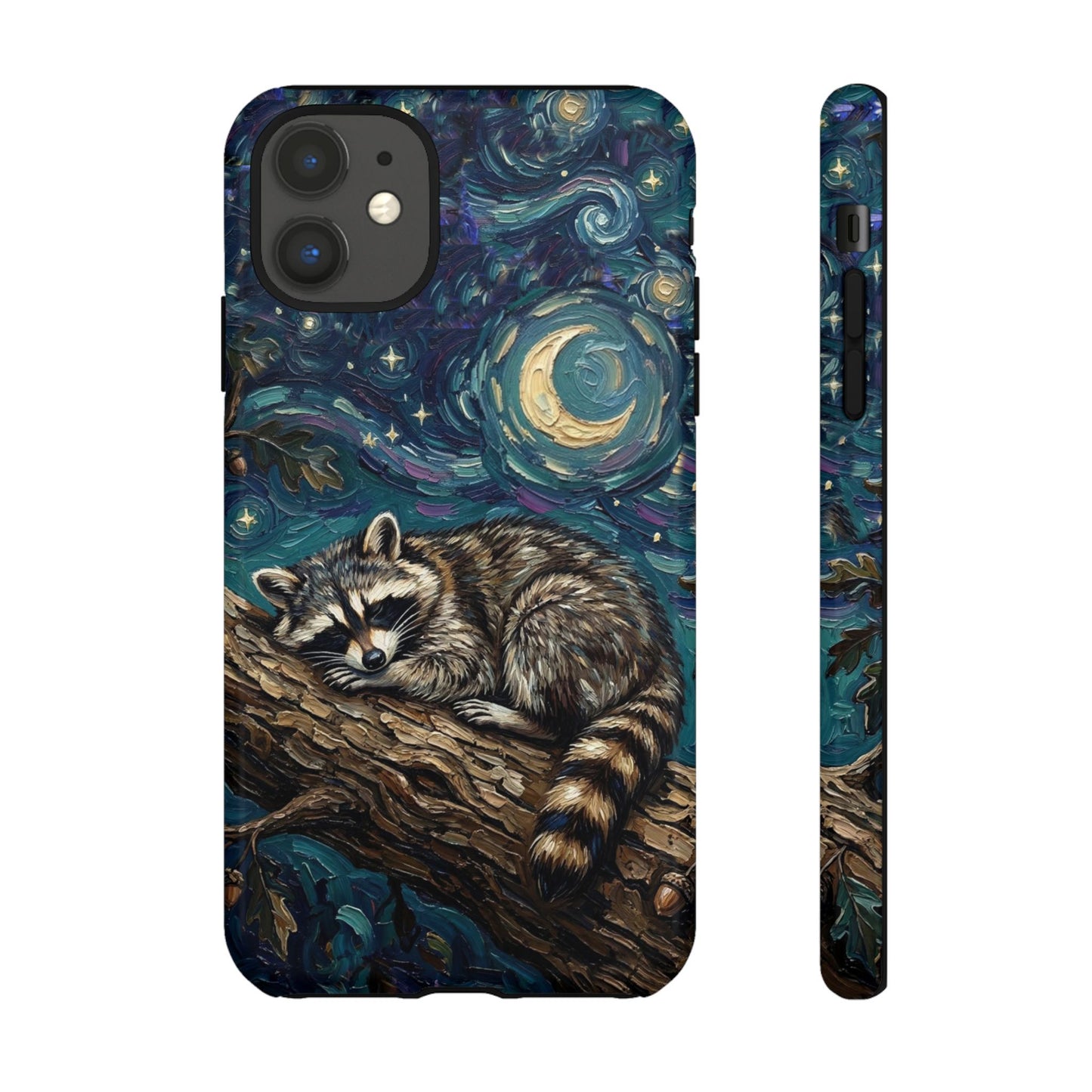 Raccoon Starry Night Animal Phone Case
