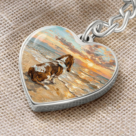 Beach Days - Basset Hound Heart