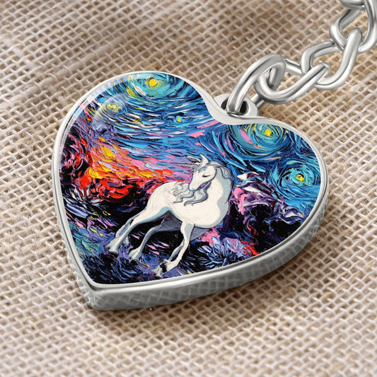 Regret Heart Keychain