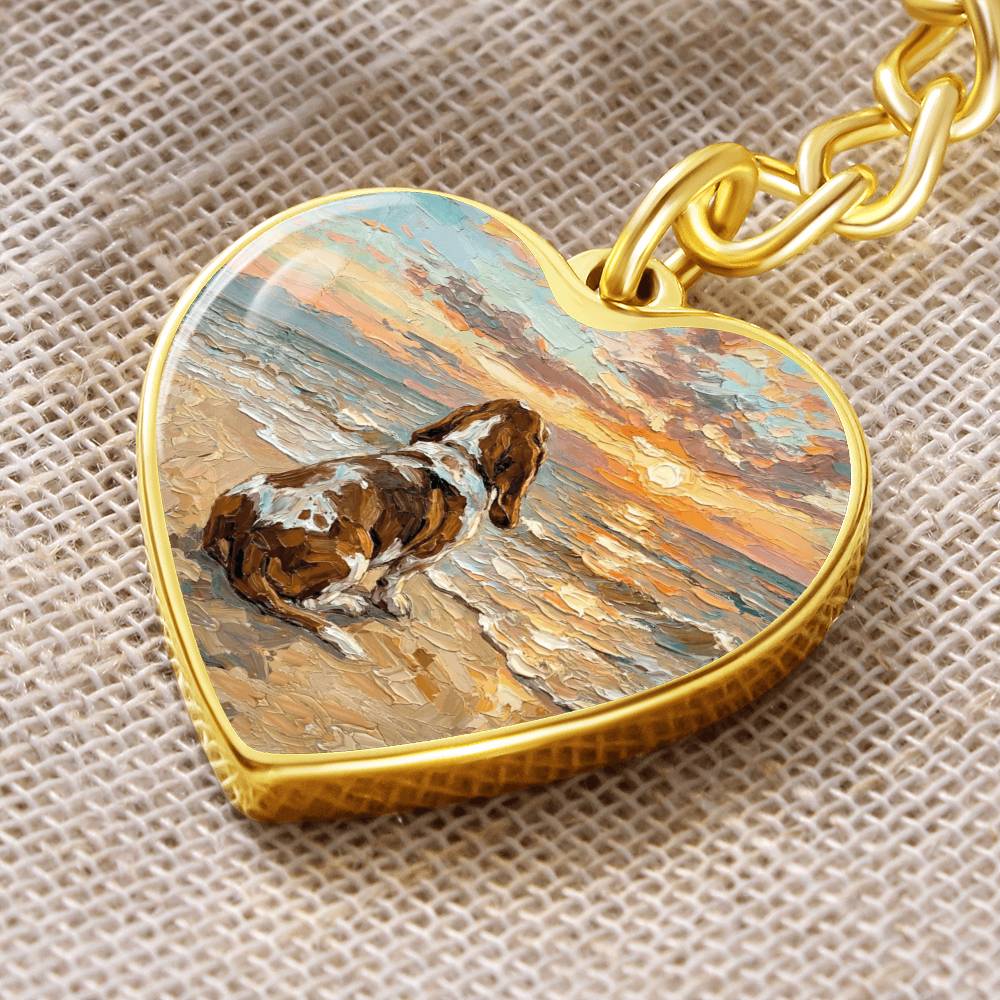 Beach Days - Basset Hound Heart