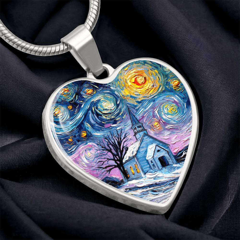 O Holy Night Starry Night Necklace