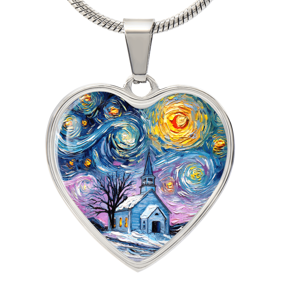 O Holy Night Starry Night Necklace