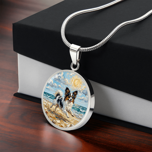Beach Days - Papillon Round Necklace
