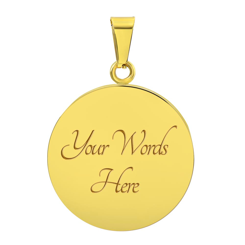 Beyond The Horizon Starry Night Round Necklace