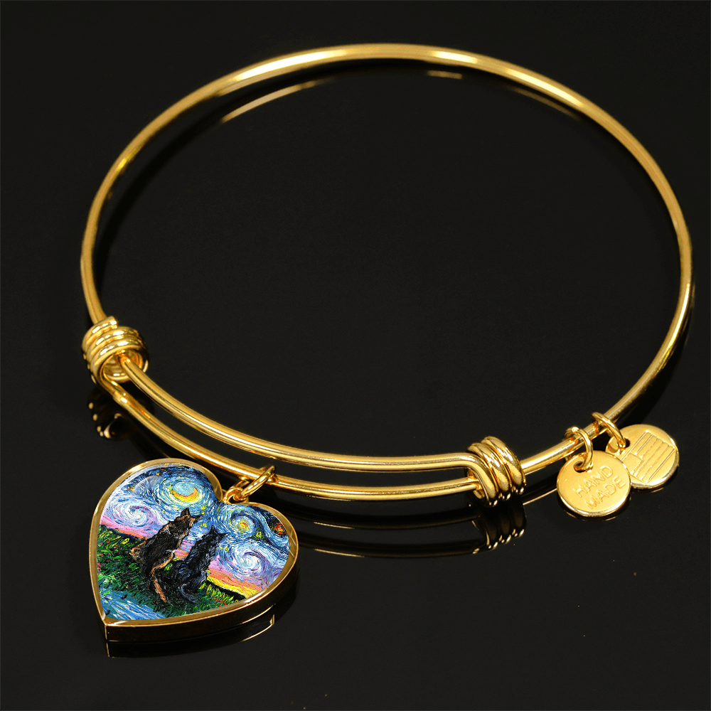 Soulmates Starry Night Heart Necklace