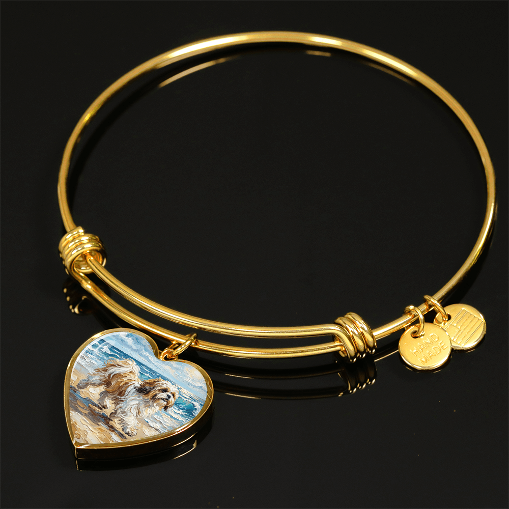 Beach Days - Shih Tzu Heart Bracelet