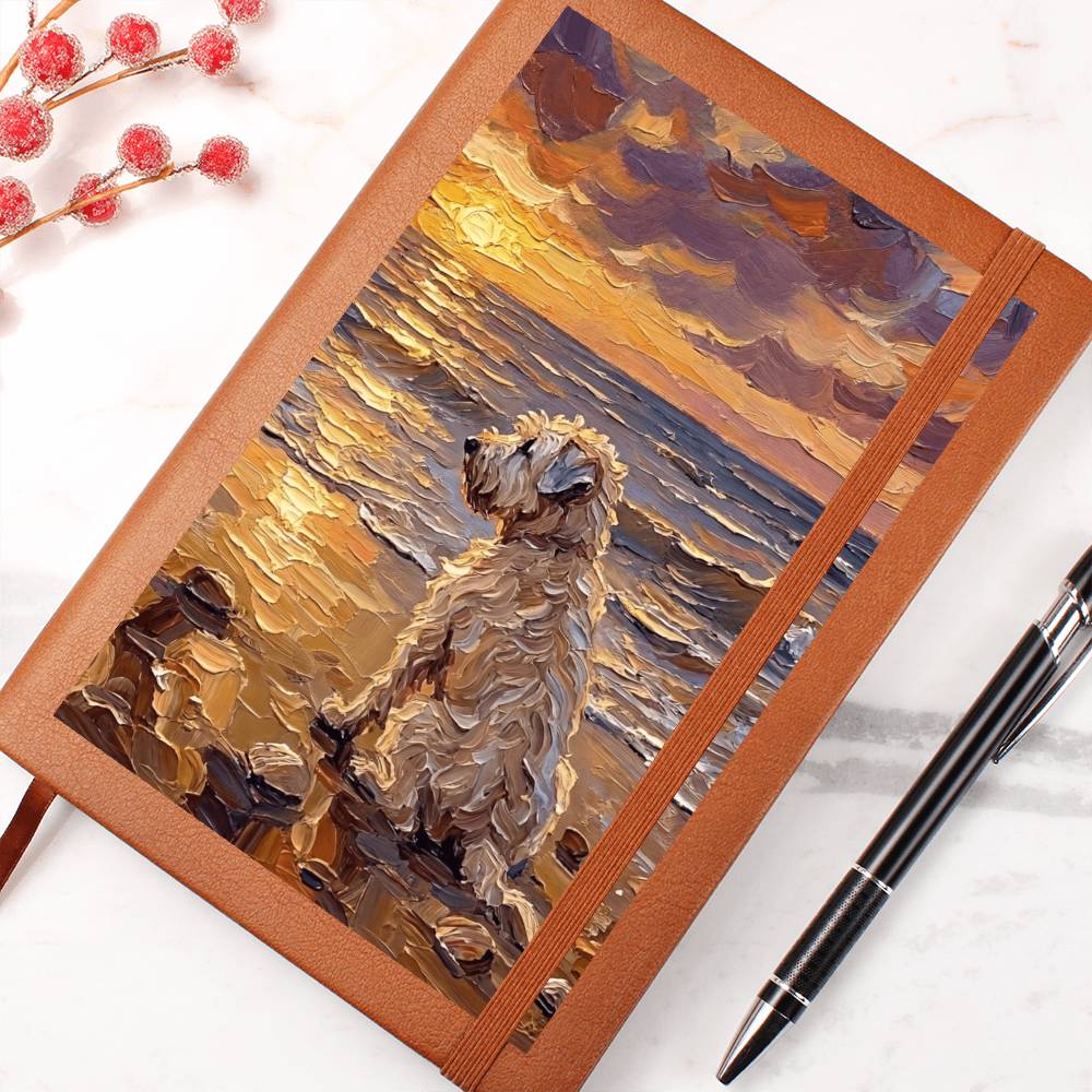 Beach days - Wheaten Leather Journal