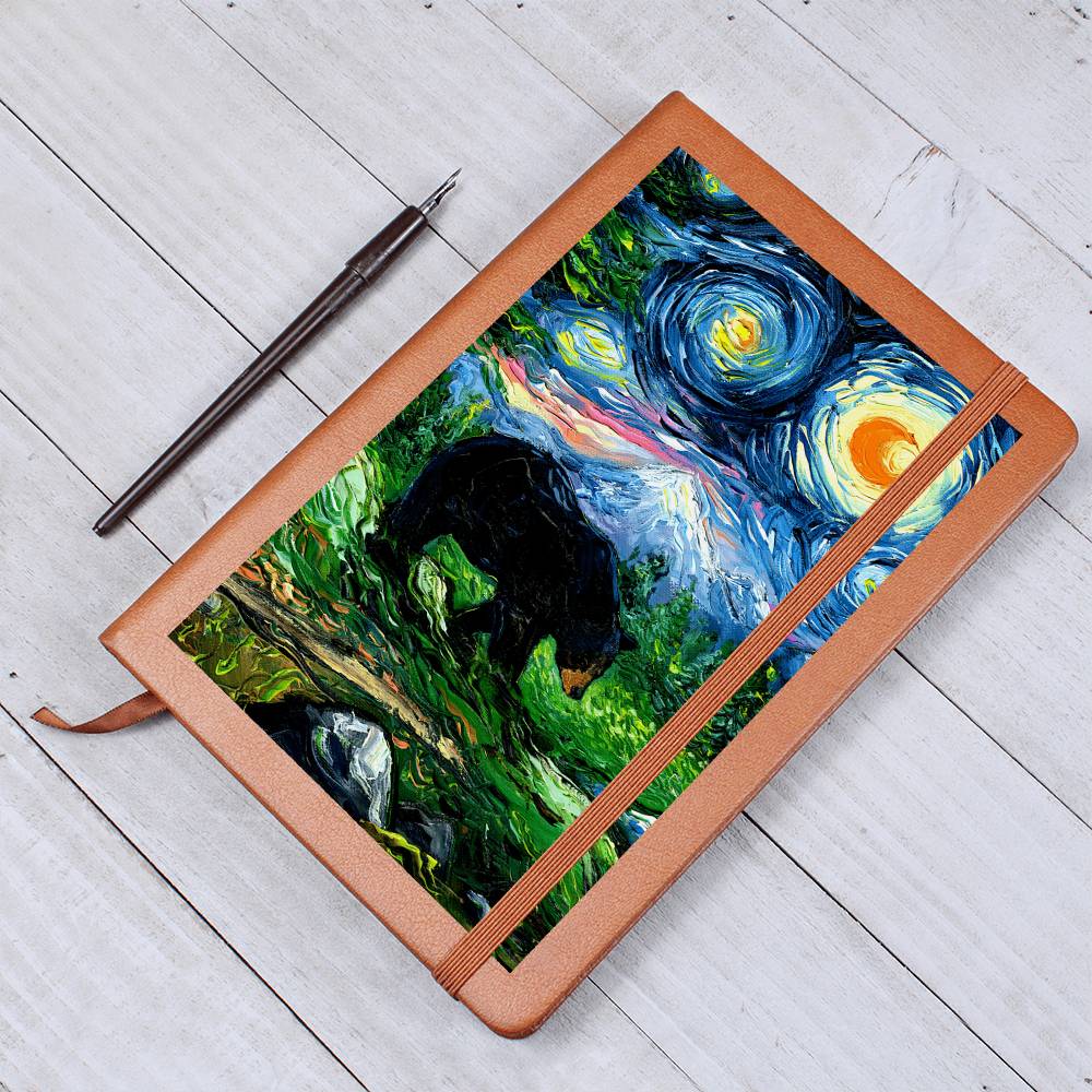 Smoky Night Leather Journal