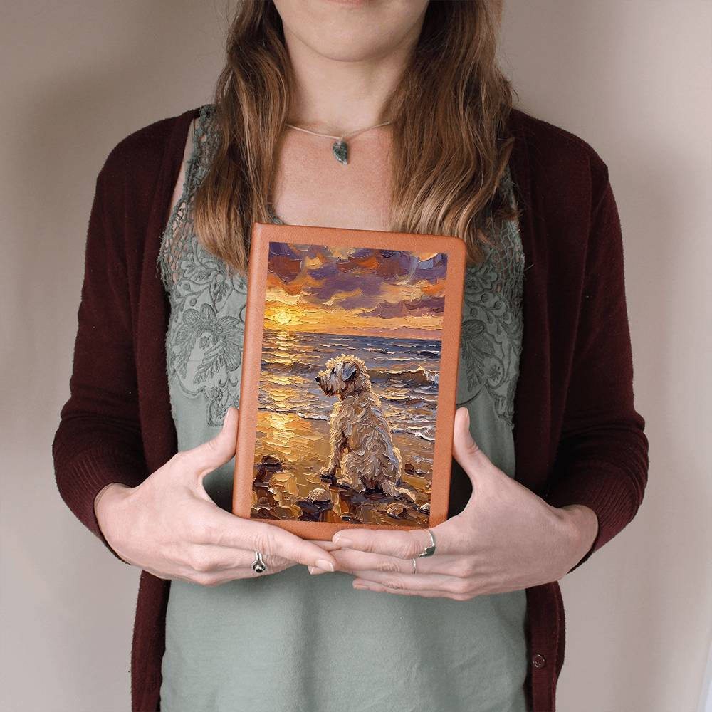 Beach days - Wheaten Leather Journal