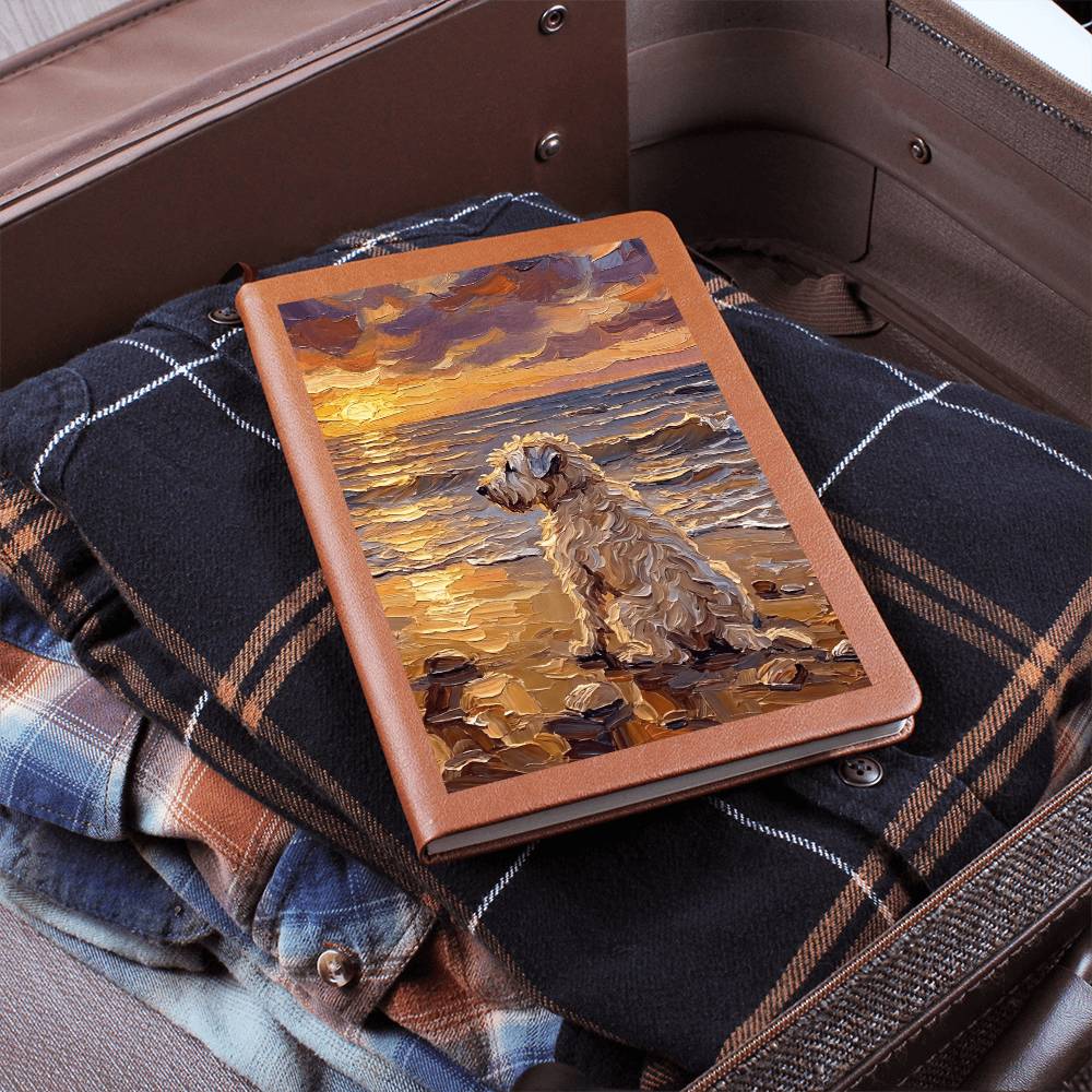 Beach days - Wheaten Leather Journal