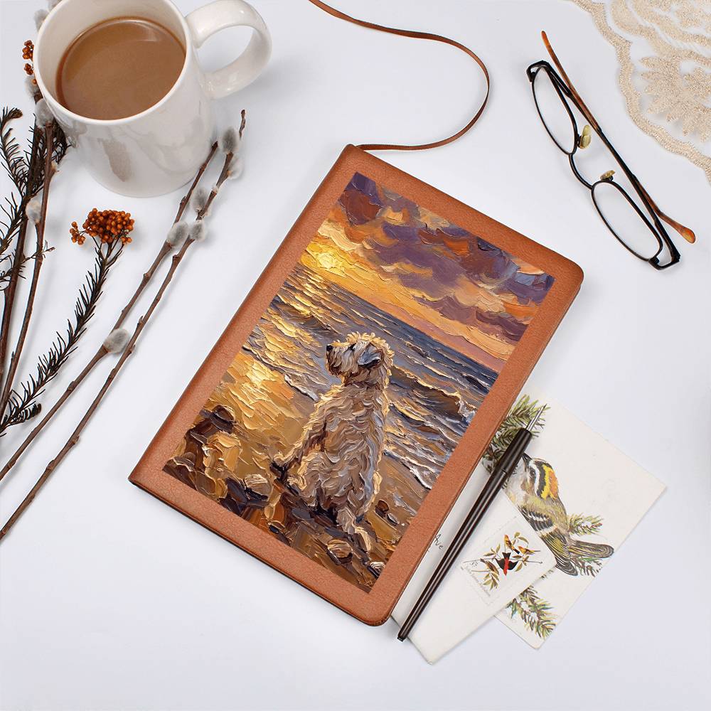 Beach days - Wheaten Leather Journal