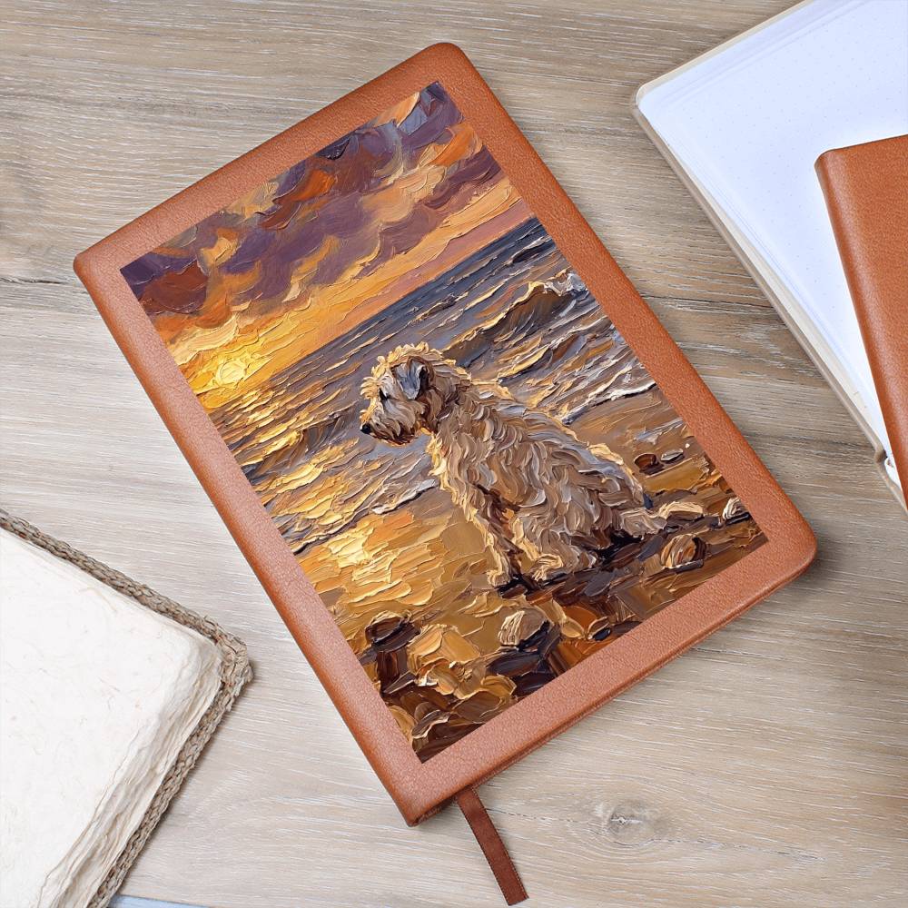 Beach days - Wheaten Leather Journal