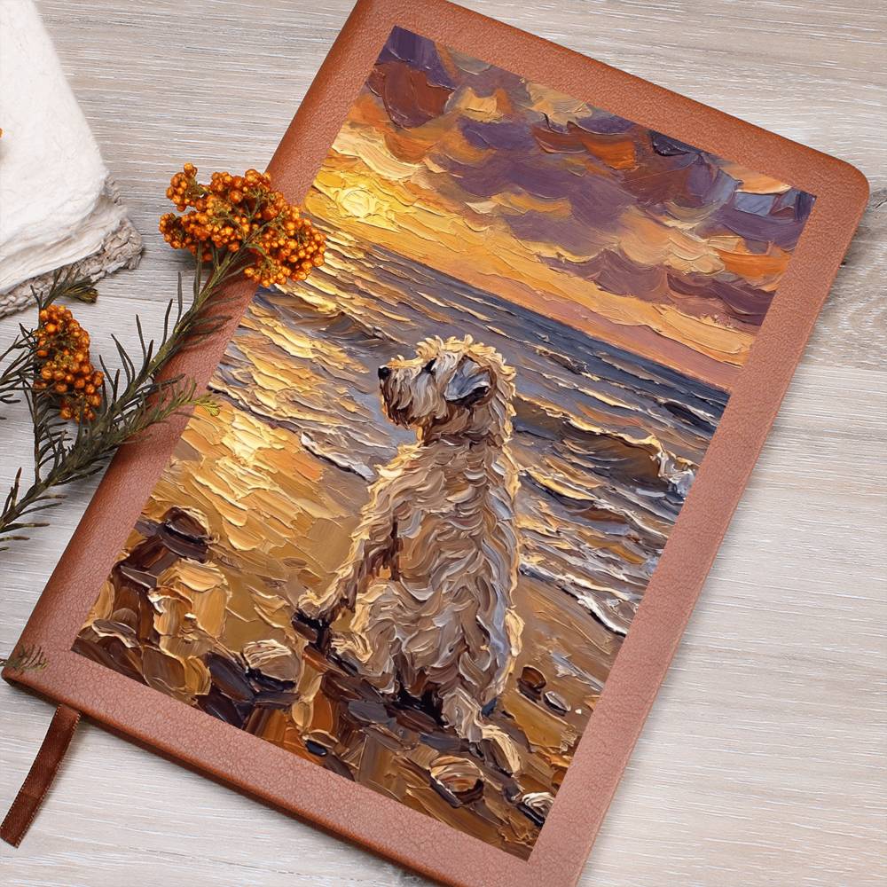 Beach days - Wheaten Leather Journal