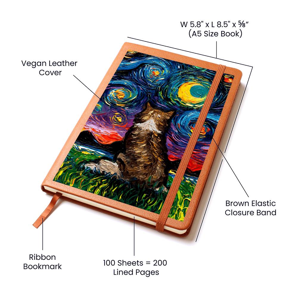 Sheltie Leather Journal
